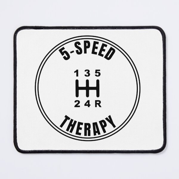 Item preview, 5-Speed Therapy Sticker – Manual Transmission Car Decal designed and sold by gwandi.