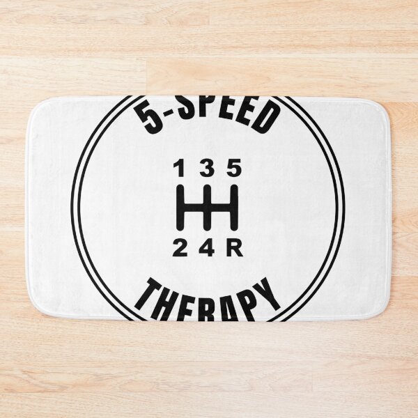 Item preview, 5-Speed Therapy Sticker – Manual Transmission Car Decal designed and sold by gwandi.