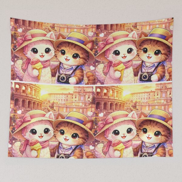 Item preview, Romantic Rome Cats-Colosseum & Spanish Steps Adventure.  designed and sold by Lylysun.