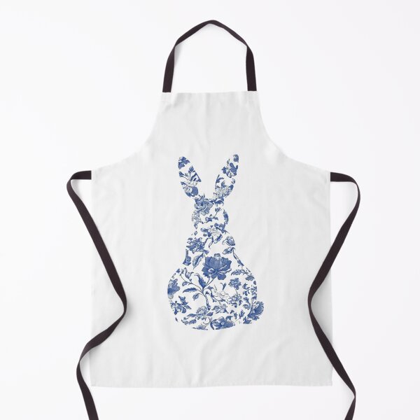 Item preview, Delft Blue Easter Bunny designed and sold by sahbender.
