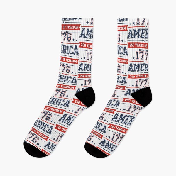 Item preview, 1776 America 250 Years of Freedom 2026 – Patriotic USA Anniversary Typography Design designed and sold by Polarisofficial.