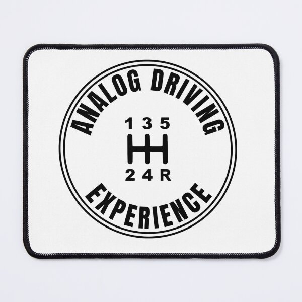 Item preview, Analog Driving Experience Sticker – Manual Transmission Decal designed and sold by gwandi.