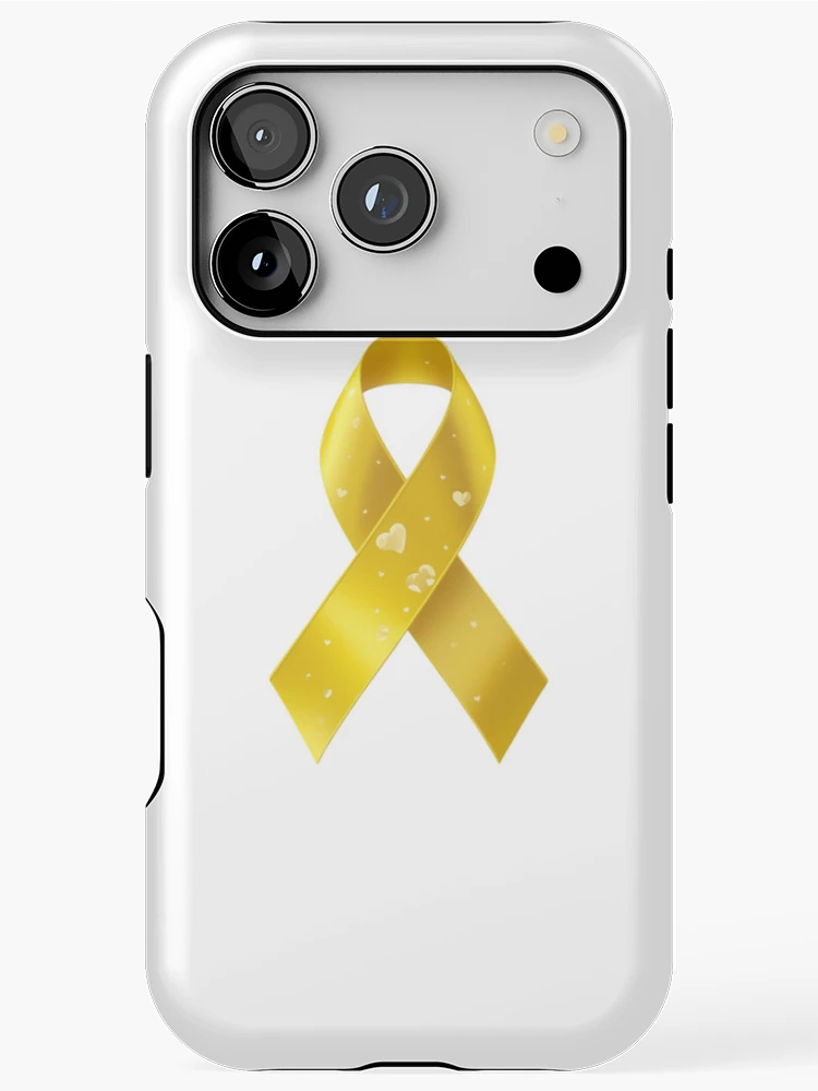 Thumbnail 1 of 4, iPhone Case, Appendix Cancer Ribbon designed and sold by LewpyG.