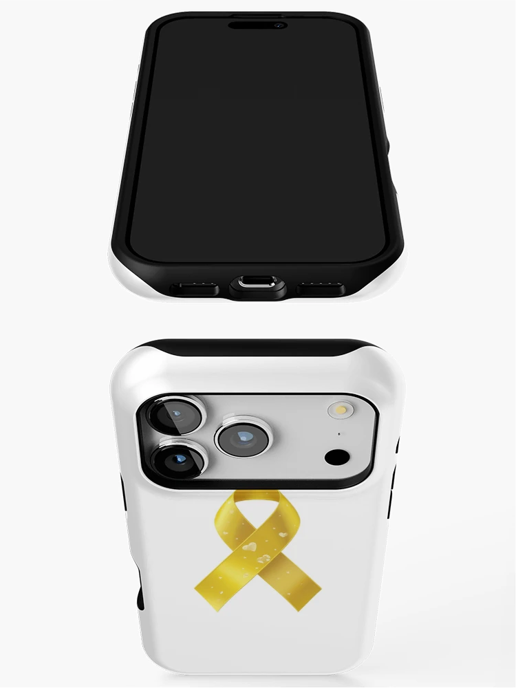 Thumbnail 3 of 4, iPhone Case, Appendix Cancer Ribbon designed and sold by LewpyG.