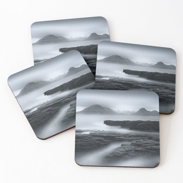 Item preview, Skye Cuillins in Mono Loch Scavaig Scotland. designed and sold by PhotosEcosse.