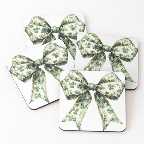 Item preview, St Patrick's Day Shamrock Coquette designed and sold by sahbender.