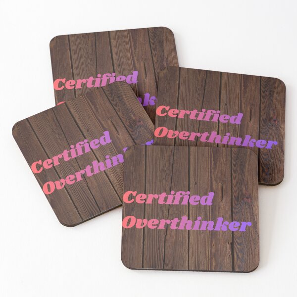 Item preview, Certified Overthinker – Funny Aesthetic Shirt designed and sold by Per i vostri amici a quattro zampe, e non solo .