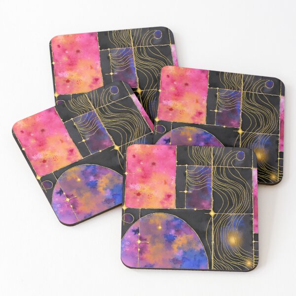Item preview, Gilded Cosmic Stained Glass designed and sold by CAutumnTrapp.