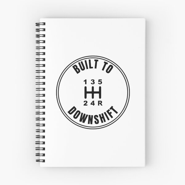 Item preview, Built To Downshift Sticker – Manual Transmission Decal designed and sold by gwandi.