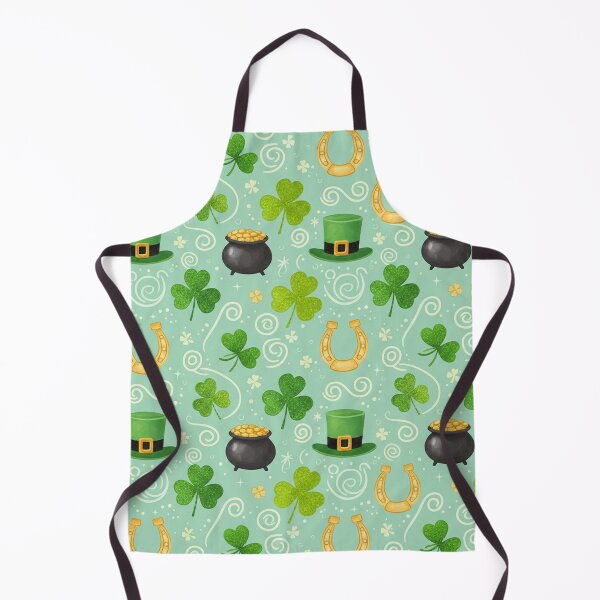 Item preview, Festive St. Patrick's Day Clover Pattern. designed and sold by AnimalAirtistry.