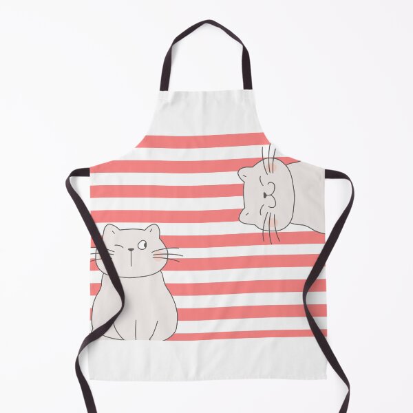 Item preview, Two cats red stripes designed and sold by ColorWander.