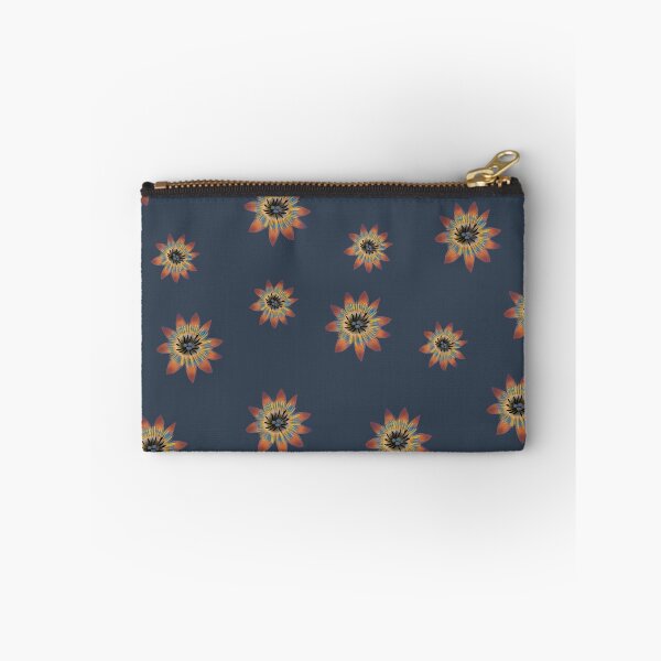 Item preview, Golden Starflowers on Deep Blue designed and sold by phatlizzardart.