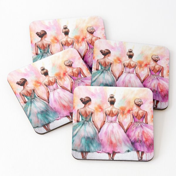 Item preview, Ballerinas in Watercolor designed and sold by MystAvalon.