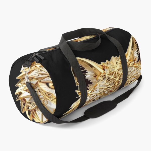 Item preview, Geometric Golden Wolf Head Mechanical Jewelry Design designed and sold by ItzLacarth.