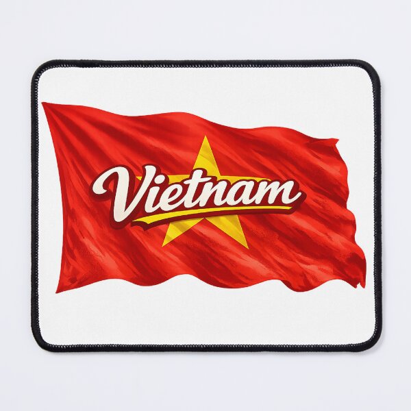 Item preview, Vietnam Waving Flag Design – Vietnamese Patriotic Pride Graphic designed and sold by GarnerSupplyCo.