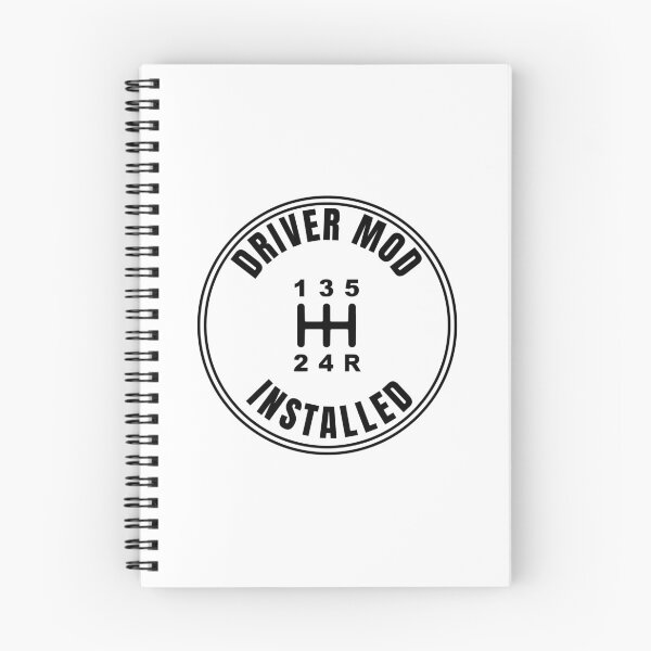 Item preview, Driver Mod Installed Sticker – Car Enthusiast Decal designed and sold by gwandi.