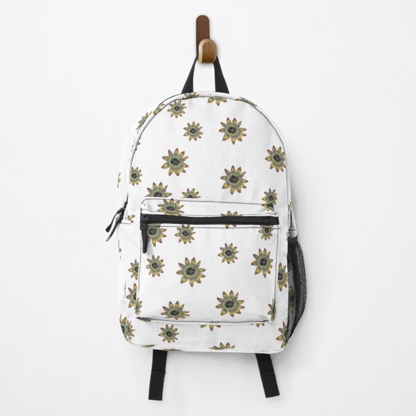 Item preview, Golden Starflowers on bright white designed and sold by phatlizzardart.