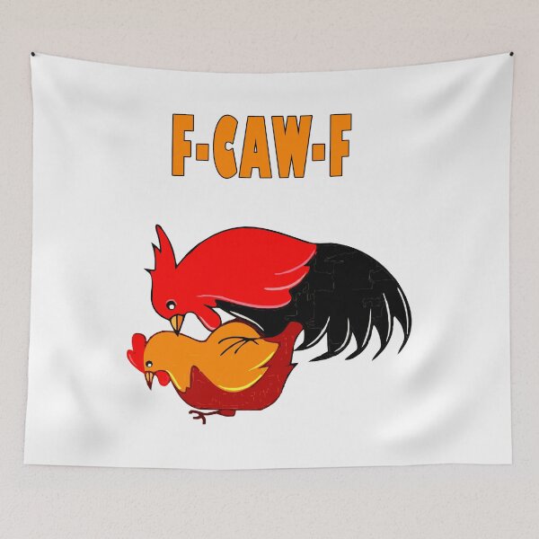 Item preview, F-Caw-F Chicken funny designed and sold by tengxshop.