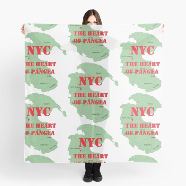 NYC: Heart of Pangea Scarf