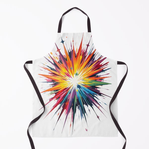 Item preview, Chromatic Explosion – Abstract Color Burst designed and sold by miletes17Studio.
