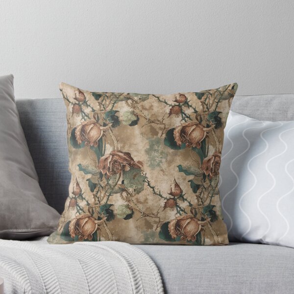 Item preview, Grunge Gothic Distressed Roses and Thorns designed and sold by SamJanner.