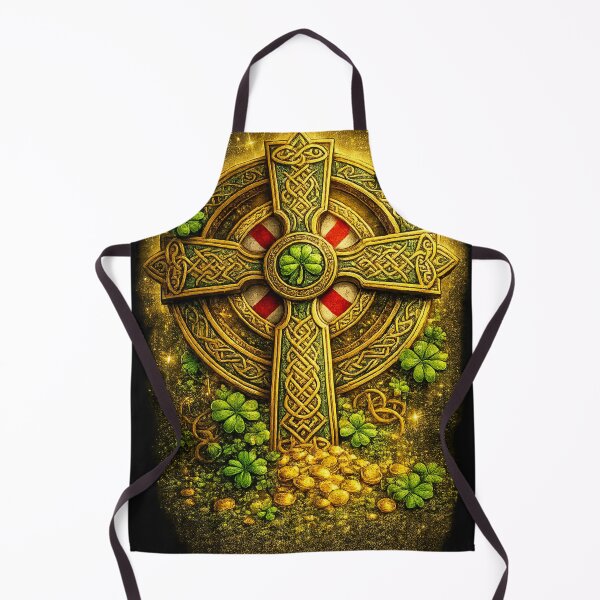 Item preview, “Celtic Heritage & Luck” – St. Patrick’s Celtic Cross Design designed and sold by RolMerch.