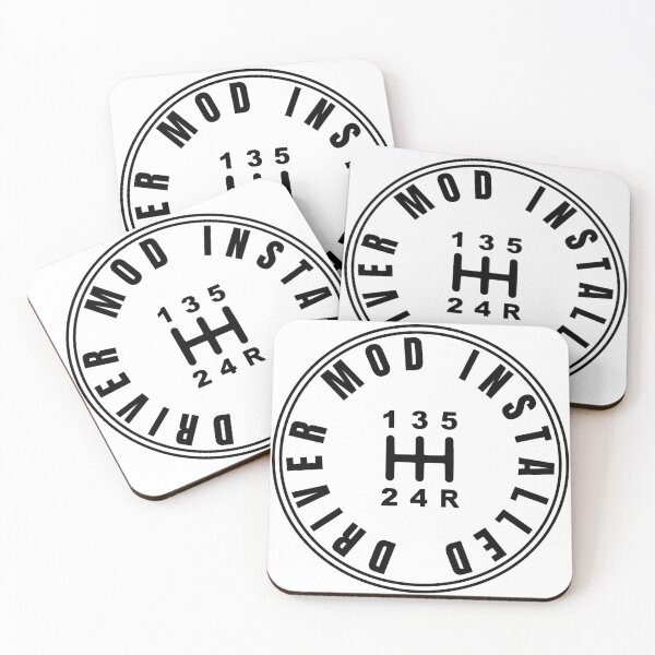 Item preview, Driver Mod Installed Sticker – Car Enthusiast Decal designed and sold by gwandi.