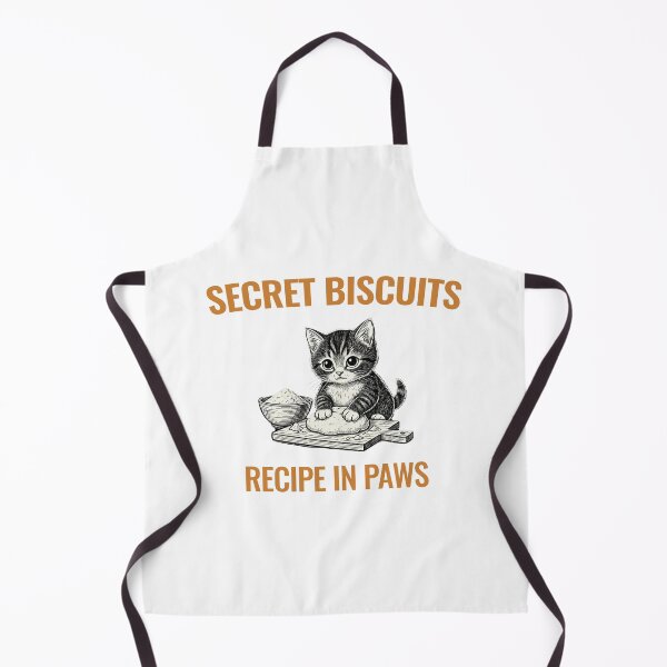 Item preview, Kitty Biscuits Vintage Bakery - Retro Cat Art designed and sold by PrintAtelier.
