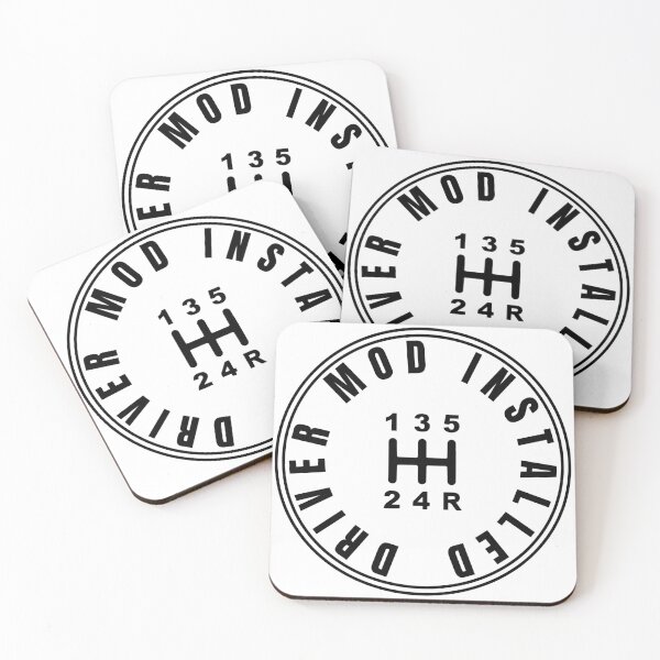 Item preview, Driver Mod Installed Sticker – Car Enthusiast Decal designed and sold by gwandi.