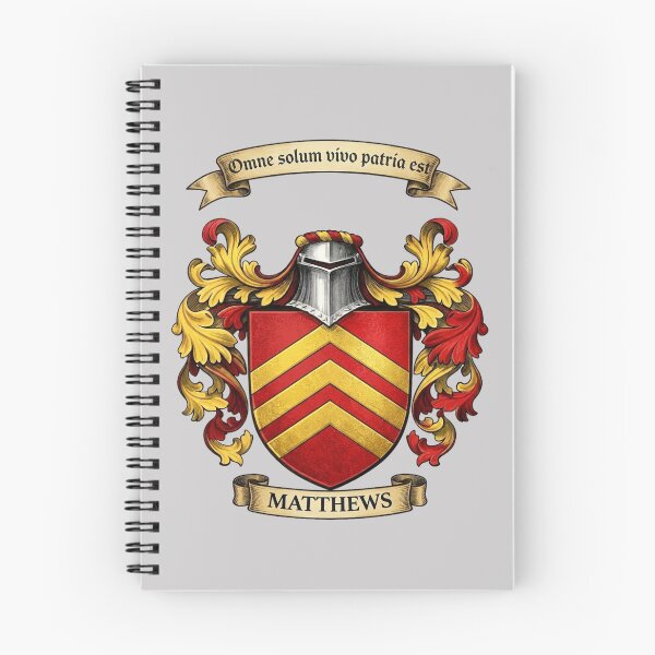 Item preview, The Matthews Family Coat of Arms designed and sold by BagTown Clans.