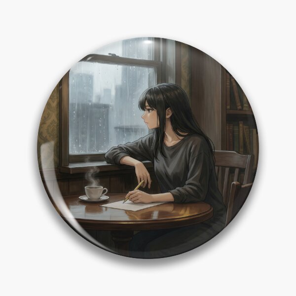 Item preview, Rainy Day Reflections in the Library designed and sold by AbstractAuraArt.