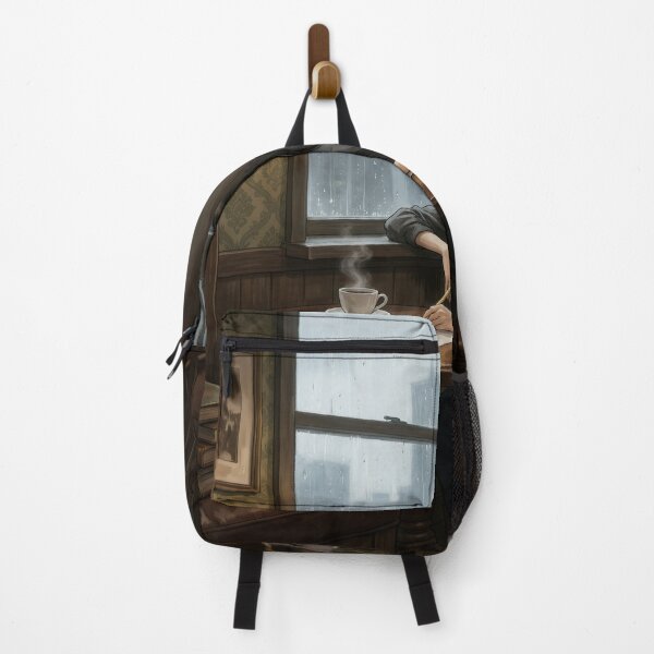 Item preview, Rainy Day Reflections in the Library designed and sold by AbstractAuraArt.