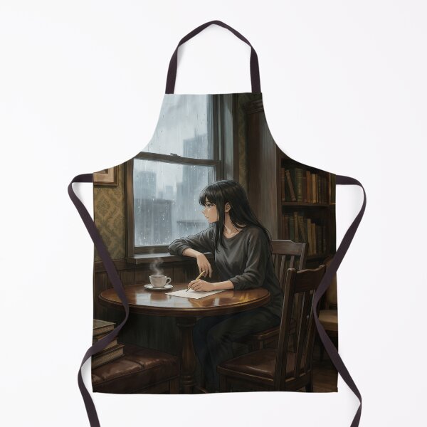 Item preview, Rainy Day Reflections in the Library designed and sold by AbstractAuraArt.