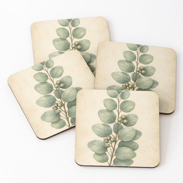 Item preview, Vintage Eucalyptus Botanical Print – Eucalyptus Globulus Wall Art designed and sold by Darlin8888.