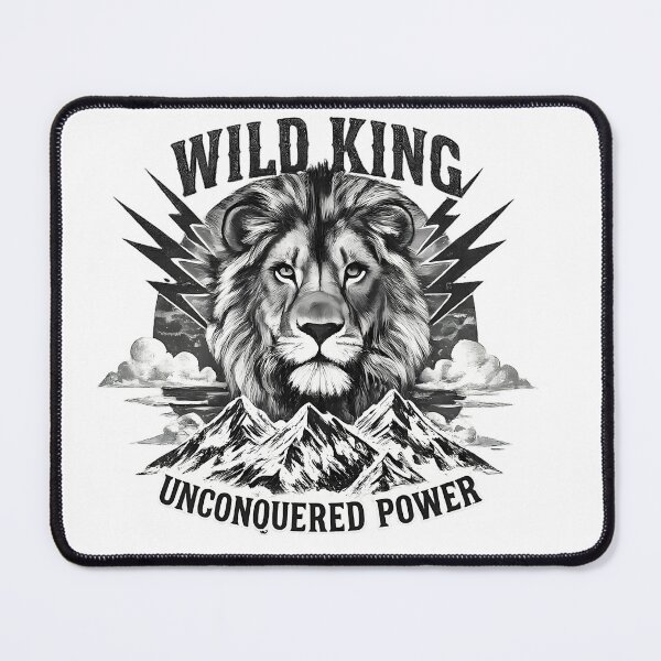 Item preview, Wild King Lion Vintage 90s Bootleg Style | Unconquered Power Retro Rap Tee Graphic designed and sold by etuvibes.