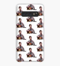 Jake Peralta screaming with guitar Case/Skin for Samsung Galaxy