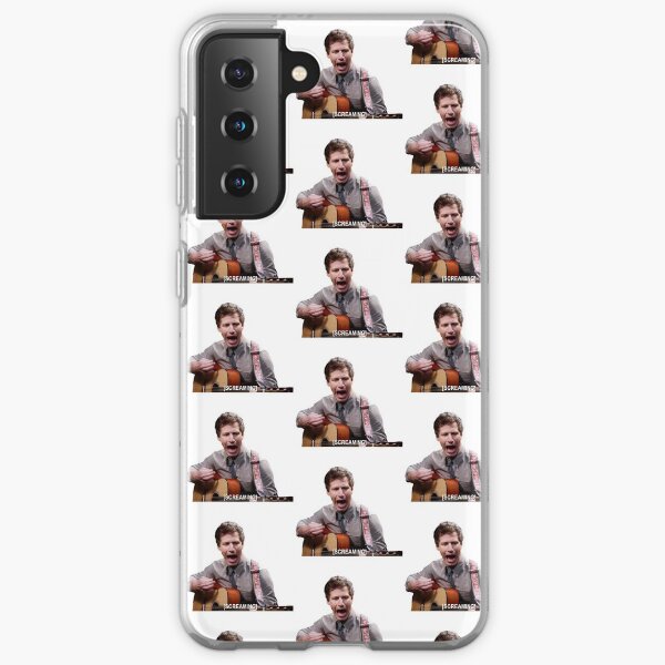 Jake Peralta screaming with guitar Samsung Galaxy Soft Case