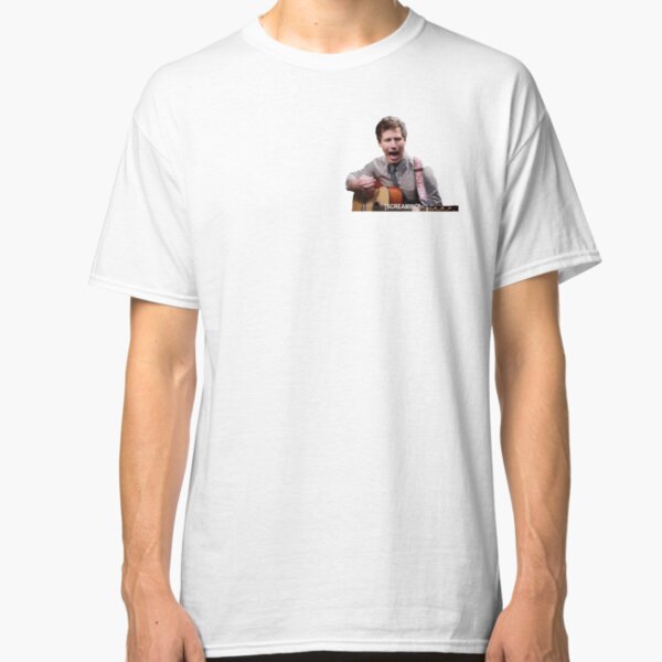Jake Peralta screaming with guitar Classic T-Shirt