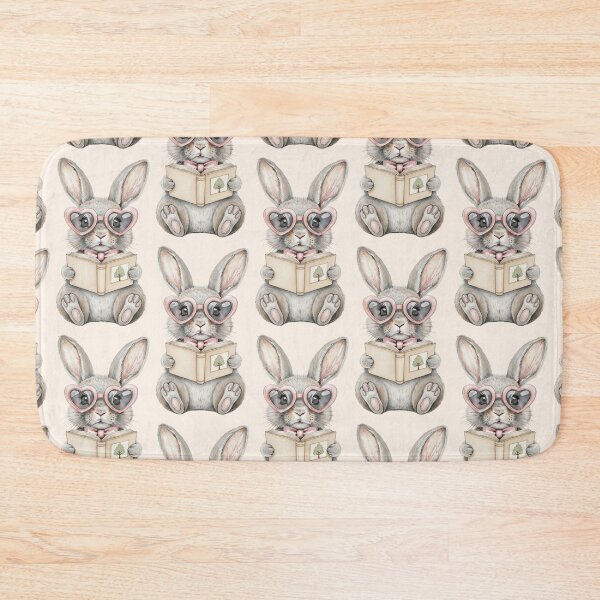 Item preview, Bunny Reading Book - Cute Book Lover Gift, Easter Bunny Bookworm Moms, Spring Gift for Readers, Mother's Day Present designed and sold by MakitoDesign.