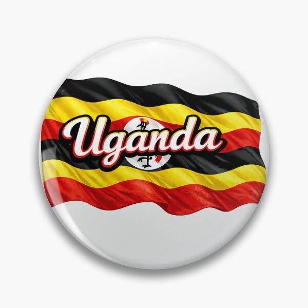 Item preview, Uganda Waving Flag Design – Ugandan Patriotic Pride Graphic designed and sold by GarnerSupplyCo.