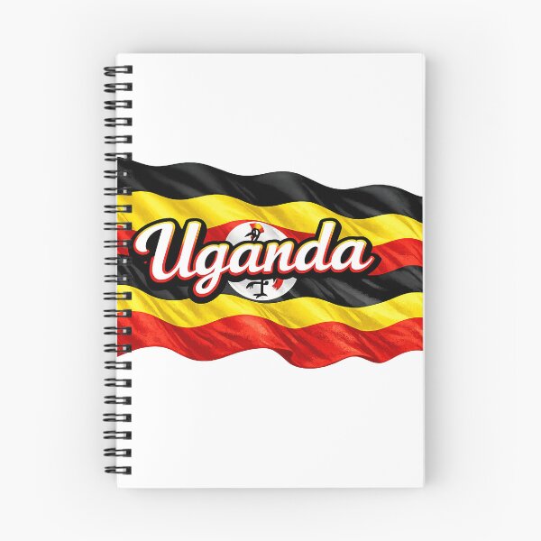 Item preview, Uganda Waving Flag Design – Ugandan Patriotic Pride Graphic designed and sold by GarnerSupplyCo.