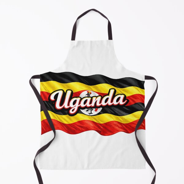 Item preview, Uganda Waving Flag Design – Ugandan Patriotic Pride Graphic designed and sold by GarnerSupplyCo.