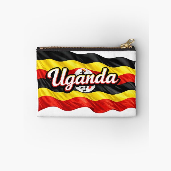 Item preview, Uganda Waving Flag Design – Ugandan Patriotic Pride Graphic designed and sold by GarnerSupplyCo.