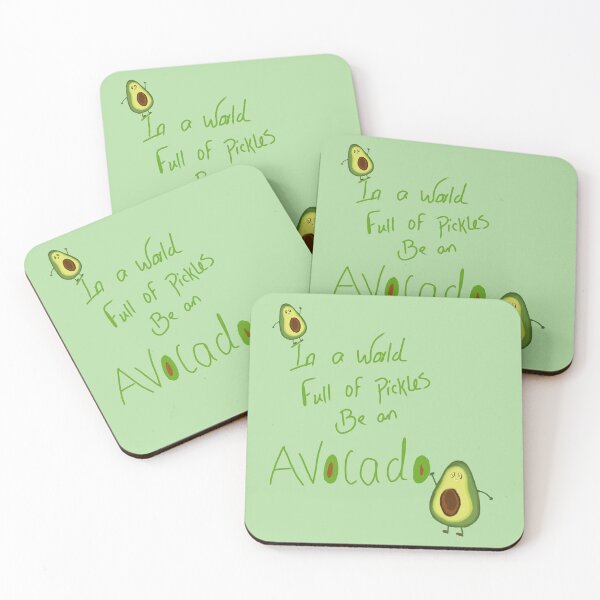 Item preview, In a world full of pickles be an avocado designed and sold by MoniJoy91.