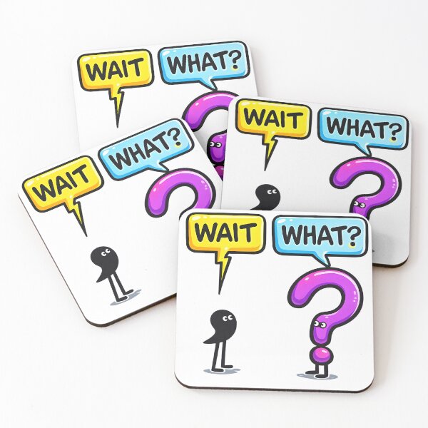 Item preview, Wait, What designed and sold by Design-Joyz.