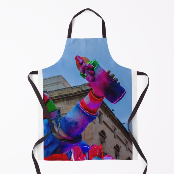 Item preview, Colorful Neon Carnival Float Sculpture With Giant Hand and Bottle at Evening Festival Parade designed and sold by Nmallia.