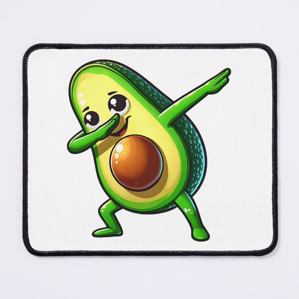 Item preview, Cute avocado cartoon character does a dab designed and sold by MWShirtDesign.