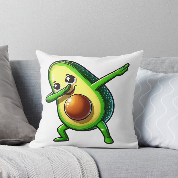 Item preview, Cute avocado cartoon character does a dab designed and sold by MWShirtDesign.