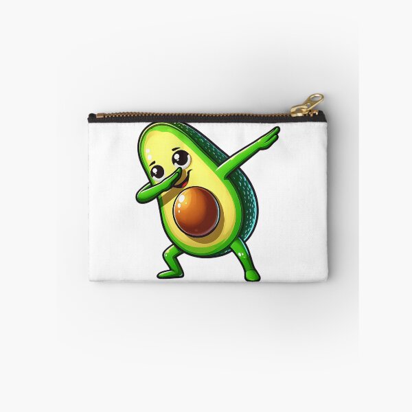 Item preview, Cute avocado cartoon character does a dab designed and sold by MWShirtDesign.