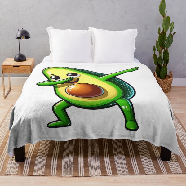 Item preview, Cute avocado cartoon character does a dab designed and sold by MWShirtDesign.